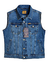 Жилет джинсовий Montana Menfis 03 -  Medium Stonewash, фото 4