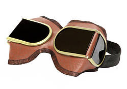 Окуляри газозварювальника Г-1, 4 скла на дерматині ЗН8-72