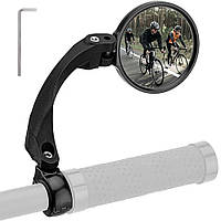 Велосипедное зеркало заднего вида на руль, Правое, Круглое, 1 шт / Велозеркало / Зеркало для велосипеда