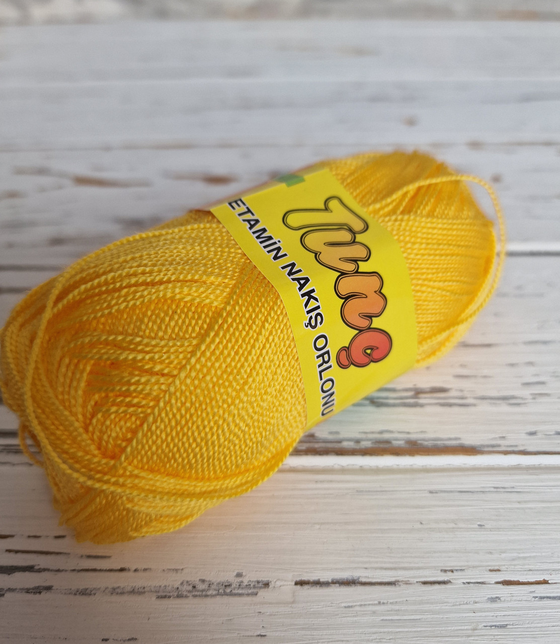 Пряжа акрил 100% Tunc Etamin оранжевий, фото 1