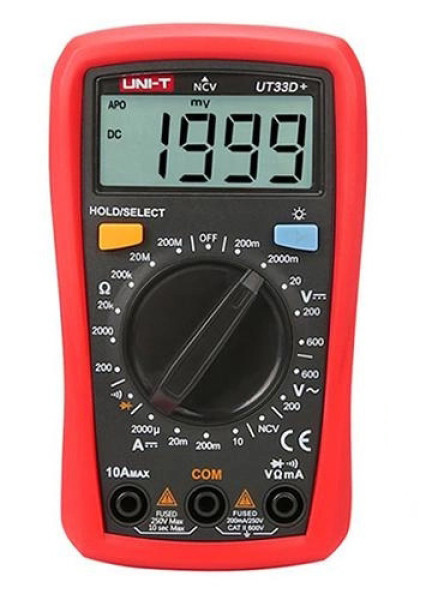 Мультиметр Uni-t UT33D+ цифровий