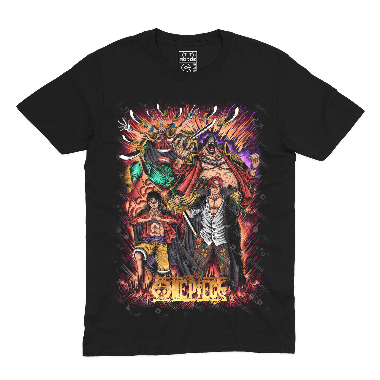 Футболка чорна Morze One piece V31, фото 1