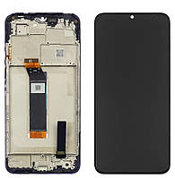 Дисплей Xiaomi Poco M5 4G l 22071219CG (05-00) з тачскрином та рамкою, чорний | модуль