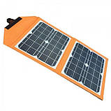 Портативна сонячна панель Gdtimes Gd-zd0610, 10 Вт на 3 usb, фото 2