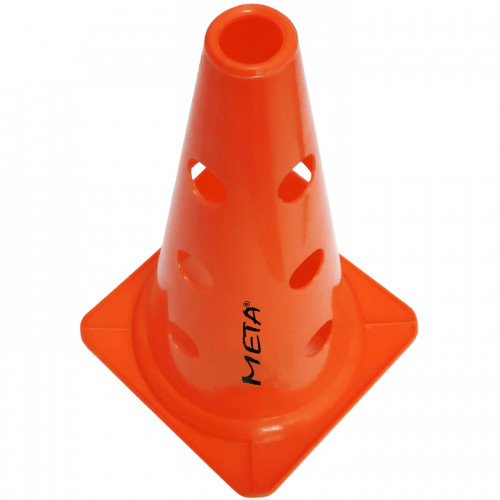 Конус для тренувань з отворами Meta Cone Marker with holes 2.0 помаранчевий Уні 38 см, фото 1