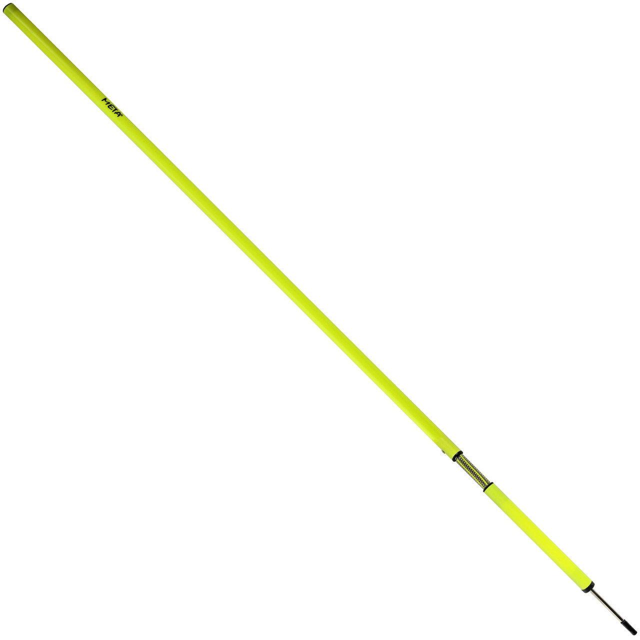 Шест тренувальний з пікою на пружині Meta Pro Spring Slalom Pole жовтий Уні 170 см, фото 1