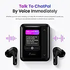 IKKO ActiveBuds AB02 Black Bluetooth навушники з перекладачем ChatGPT 45+ мов, фото 5