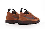Кросівки чоловічі Nike Craft x Tom Sachs Brown коричневі замшеві кросівки найк крафт том сакс Київ, фото 4