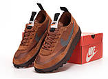 Кросівки чоловічі Nike Craft x Tom Sachs Brown коричневі замшеві кросівки найк крафт том сакс Київ, фото 7