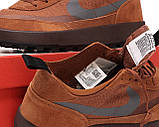 Кросівки чоловічі Nike Craft x Tom Sachs Brown коричневі замшеві кросівки найк крафт том сакс Київ, фото 9