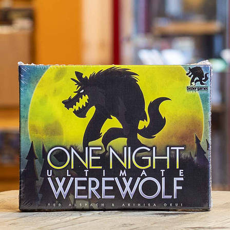 Настільна гра Остання ніч: Перевертні (One Night Ultimate Werewolf) + правила УКРАЇНСЬКОЮ, фото 1