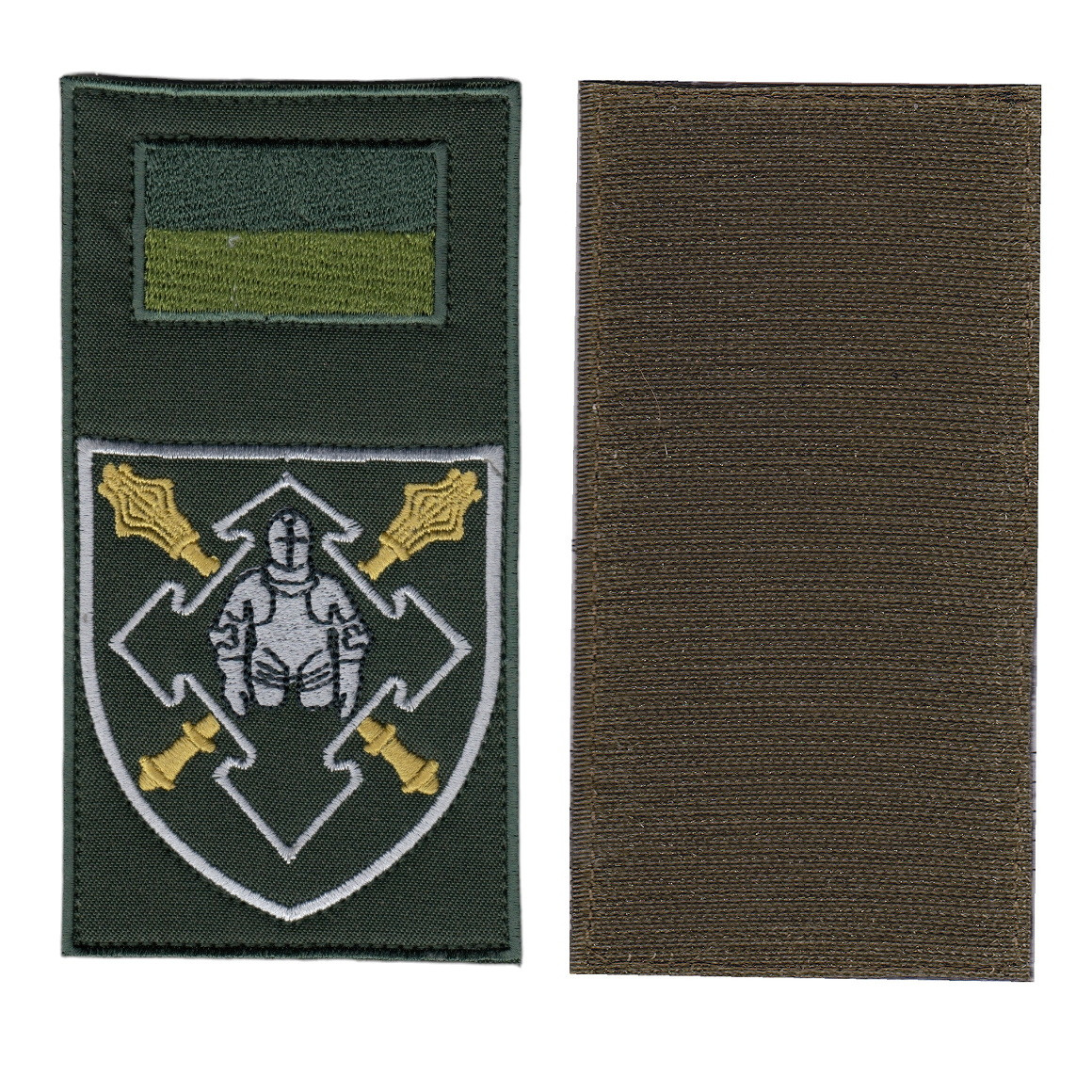 Шеврон військовий/алмійський, Командування сил логістики, на липучці, на оливці, ВСУ, 14 см х7 см, фото 1
