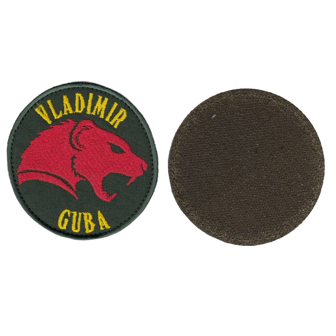 Шеврон ЗСУ, військовий / армійський, Мангуст, на липучці, на оливці, диаметр 8 см, фото 1