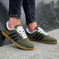 Стильные мужские кроссовки Adidas BC Trainer Khaki, качественные мужские кеды адидас