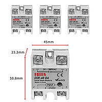 Твердотільне реле SSR-40DA