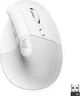 Миша Logitech Lift Vertical Ergonomic Wireless/Bluetooth White