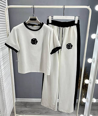 Костюм-двійка жіночий, двунитка S-M, L-XL (2) Sin1047-604, фото 1
