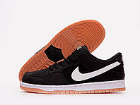 Кроссовки мужские Nike SB Dunk low black черный Киев