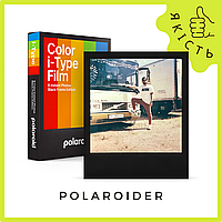 Polaroid I-type film Black Frame плівка ( polaroid now касета )