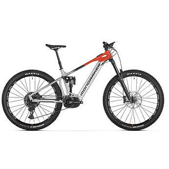 Электровелосипед MONDRAKER CRAFTY R 29" 160mm, 750Wh Bosch Performance CX Smart, Silver/Red, M