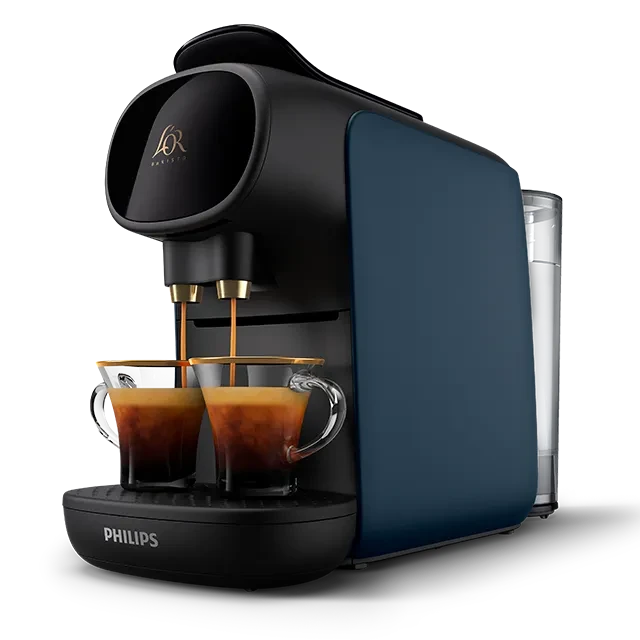 Капсульна Кавоварка Nespresso PHILIPS L'OR BARISTA Sublime Blue Midnight + дегустаційний сет L'OR 9 капсул .