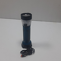 Фонарь светодиодный аккумуляторный OECOLUX GT-ALex-03 Синий телескопический (сток)