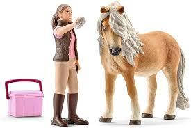 Конюх та Ісландський поні Schleich Groom with Icelandic pony mare 41431