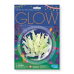 Набір світних наклейок 4M Лами (00-05941)