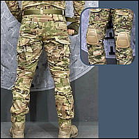 Мужские военные штаны g2 штурмовые ткань рип-стоп мультикам зсу летние для военнослужащих