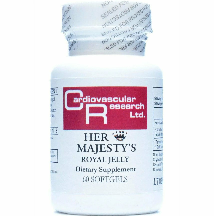 Cardiovascular Research Her Majestys Royal Jelly / Маточне молочко 60 капсул