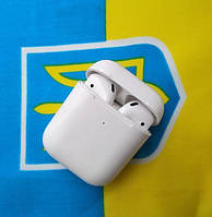 Бездротові навушники Apple AirPods 2 серії з МІКРОФОНОМ. Гарнітура епл
