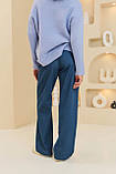Жіночі джинси розкльошений фасон з високою посадкою  Розміри: 42 - 48, фото 5
