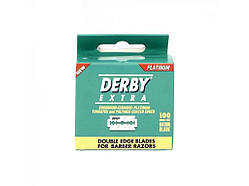 Леза для безпечної бритви 100шт EXTRA STAINLESS ТМ Derby