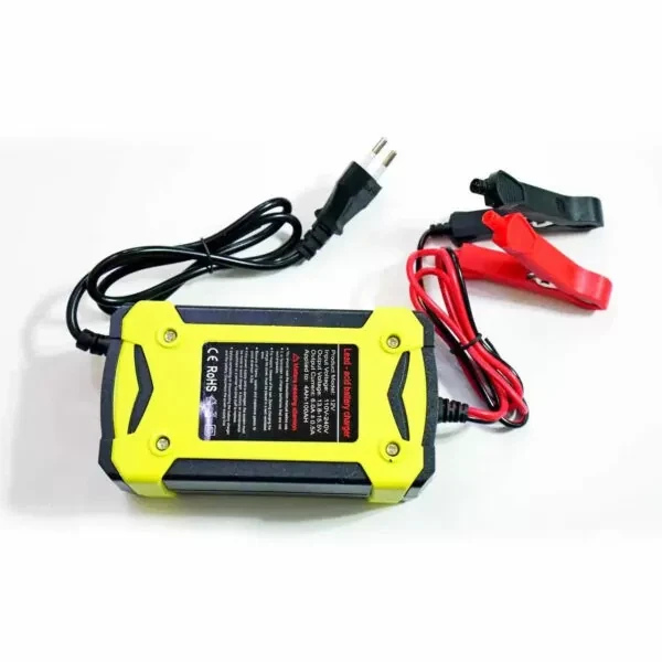 Автоматическое зарядное устройство для АКБ всех типов аккумулятора авто 12В4А Автомобильные пуско-зарядные shp - фото 8 - id-p2198108510