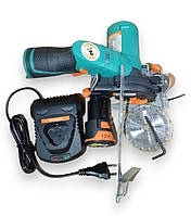 Sturmax CSM5012CL Пила циркулярна акумуляторна 12В+ 1 акумулятор 2.0 Аг і зарядний пристрій., фото 3