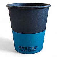 Стакан цветной однослойный 185мл graphite cup