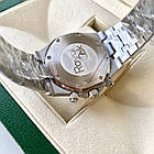 Чоловічий годинник Audemars Piguet Royal Oak Black White Chronograph AAA кварцовий хронограф на сталевому браслеті, фото 4