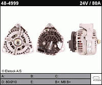 Генератор CA1870 (0124555013), 24V-80A, на MAN TGX, TGA, TGL