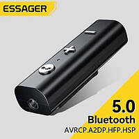 Приемник Essager Bluetooth 5.0, 3.5 мм, AUX-разъем, беспроводной адаптер, передатчик для авто, ПК, наушников