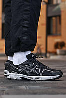 Мужские кроссовки Asics Gel-Kahana 8 Black/White|Кроссовки повседневные мужские весна осень