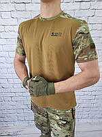 Футболка Мультикам 5.11, тактична футболка для військових