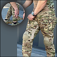 Качественные тактические брюки tactical Han wild g3 multicam штурмовые из рипстоп ткани камуфляж