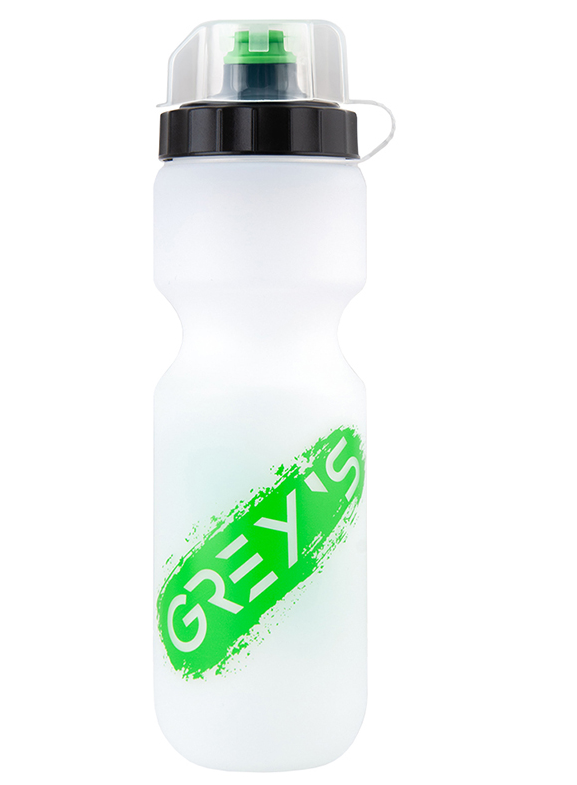 Фляга GREY'S GR15840 з кришкою та мембраною об'єм 750мл прозора з зеленим, фото 1