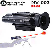 Цифровой прицел с ночным видением NV-002 Night Vision. (+ АКБ Sofirn 2200mAh*).