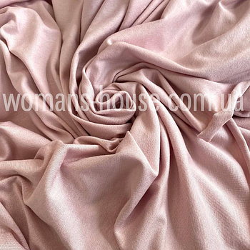Трикотаж Віскоза стрейч однотон 180 см Туреччина 180 г/м2 Светла пудра