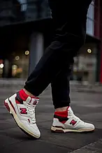 Чоловічі кросівки New Balance 650R White/Red|Якісні спортивні кросівки на весну/осінь