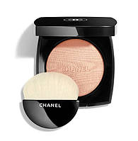 Пудра-хайлайтер для лица Chanel Poudre Lumiere Highlighting Powder 20 - Warm Gold, примятые