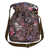 Женская сумка мешок Torba Цветочное настроение