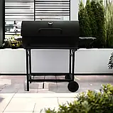 Садовий гриль з кришкою + ПОЛИЦІ MAS-GRL-002 Мангал Гриль - Барбекю, фото 7