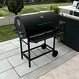 Садовий гриль з кришкою + ПОЛИЦІ MAS-GRL-002 Мангал Гриль - Барбекю, фото 3